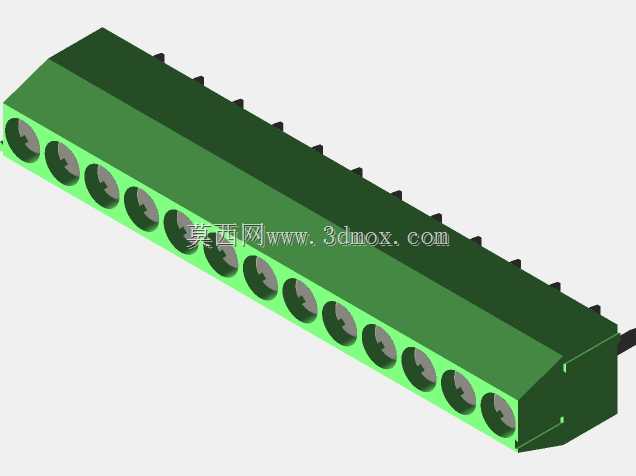 KiCAD的PCB接线板间距3.5mm
