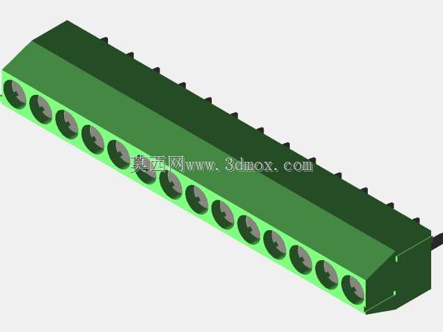 KiCAD的PCB接线板间距3.5mm