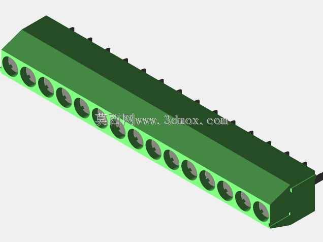 KiCAD的PCB接线板间距3.5mm