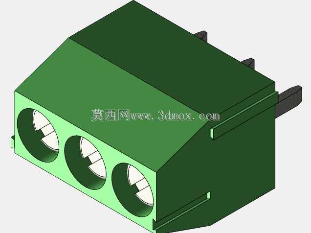 KiCAD的PCB接线板间距3.5mm