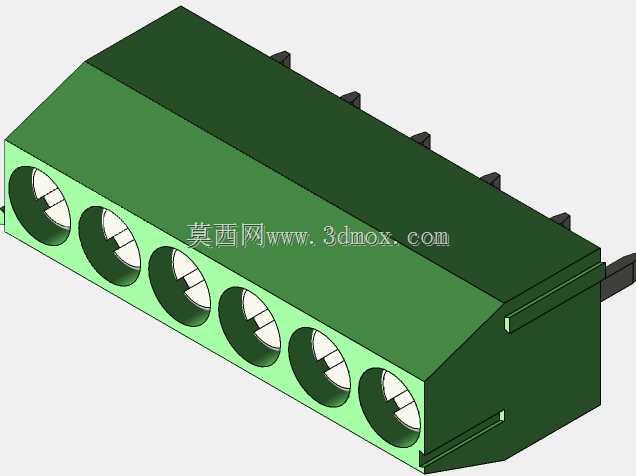 KiCAD的PCB接线板间距3.5mm