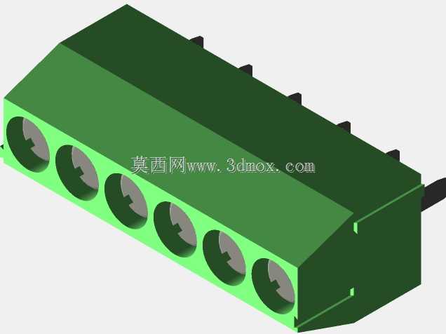 KiCAD的PCB接线板间距3.5mm