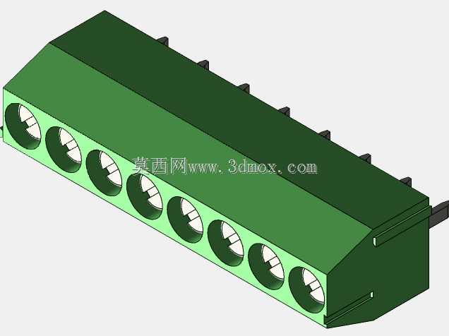KiCAD的PCB接线板间距3.5mm