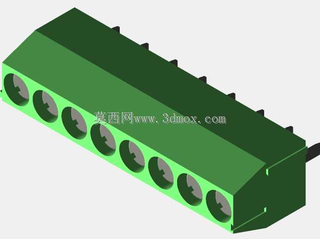 KiCAD的PCB接线板间距3.5mm