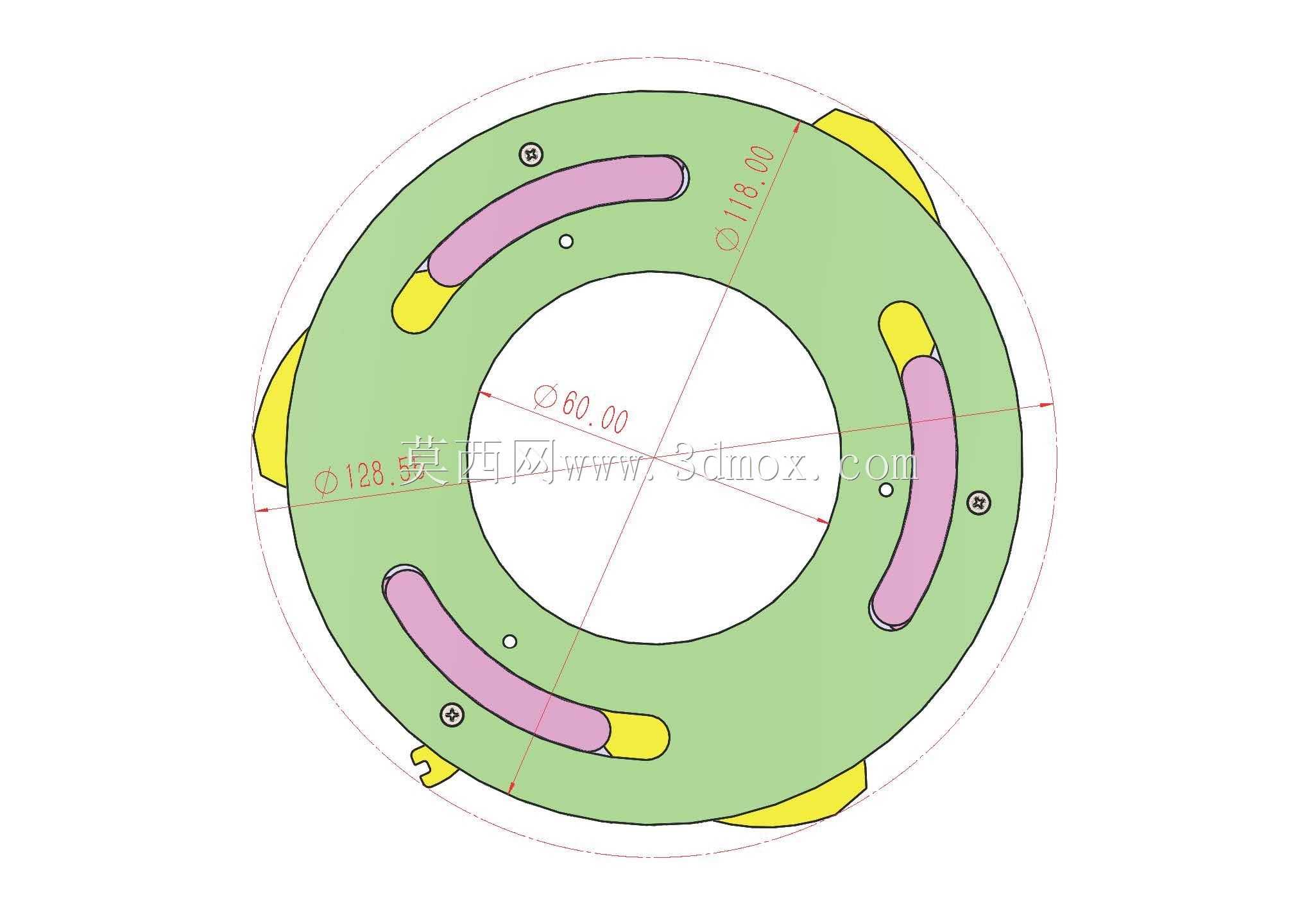 3DP3BLRD60A用于3d打印的机械快门