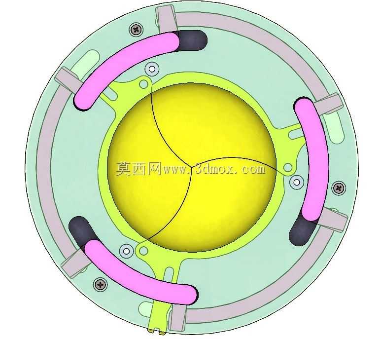 3DP3BLRD60A用于3d打印的机械快门