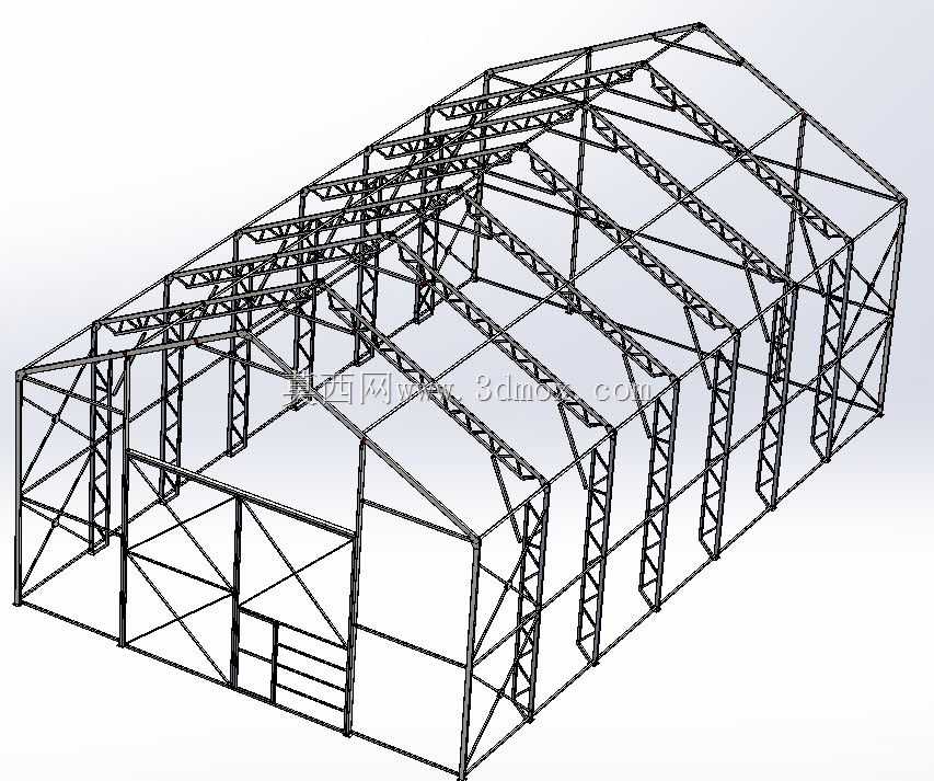 钢结构机库12×20×8.4米