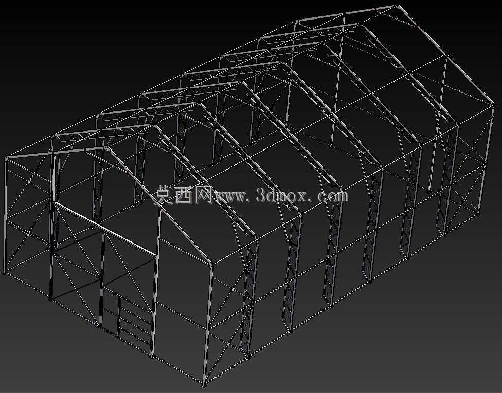 钢结构机库12×20×8.4米