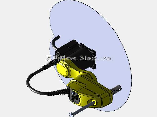 Fanuc Scara SR-3iA铝制机器人支架Bosch型材-v1