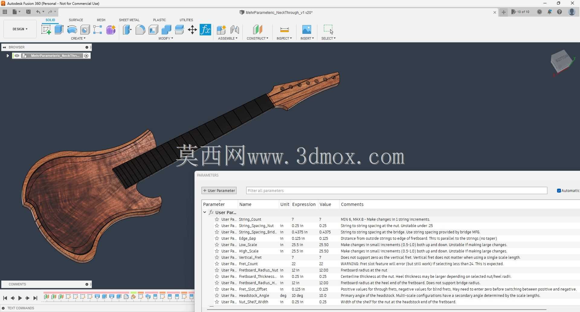 Project Mehr |参数吉他V3