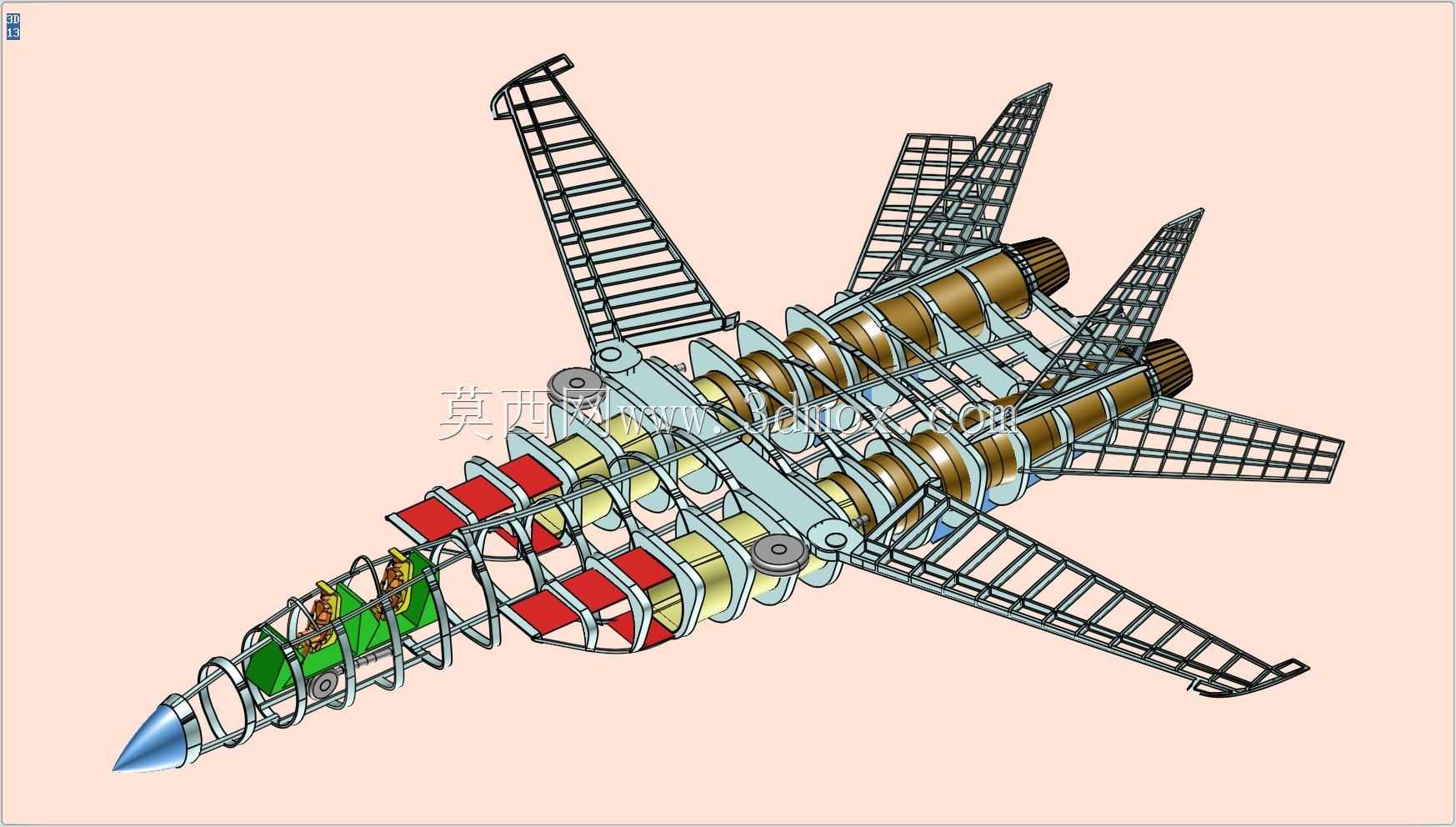 F-14ս����ʵ��װ��ģ��