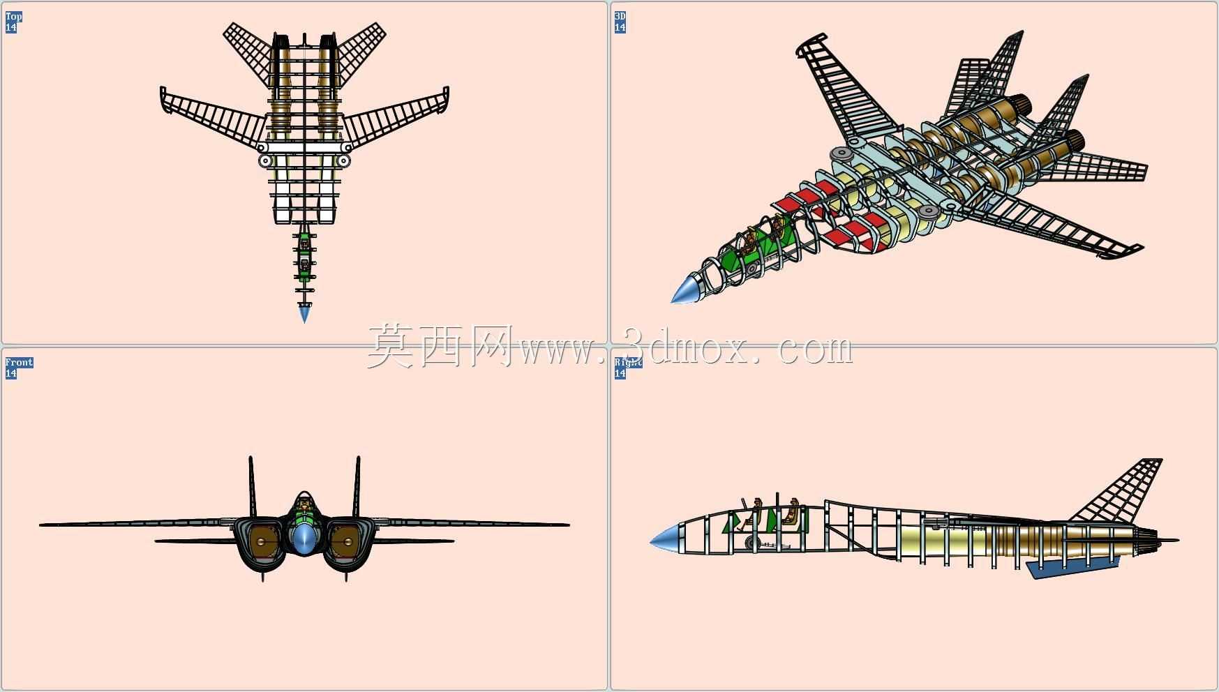F-14ս����ʵ��װ��ģ��