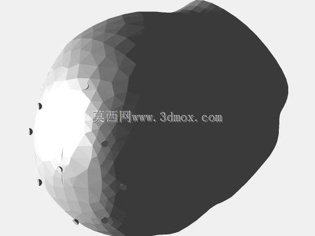 3D人体头部几何(包括大脑和头骨),生物工程