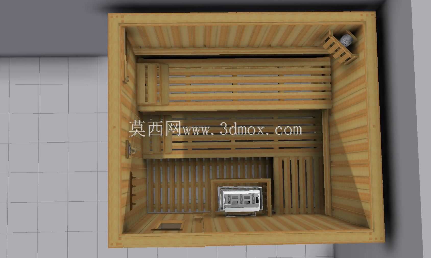 桑拿长椅