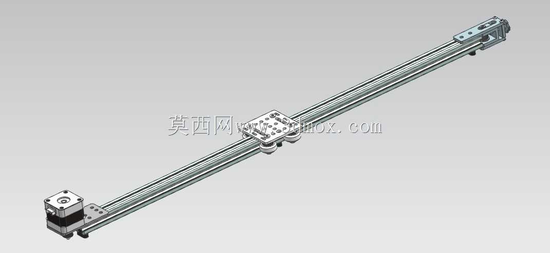 2020滑动42步进电机(nema17)正时皮带张紧器支架
