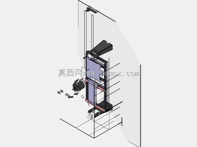 带H定位器的子组件机器人单元