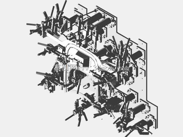 前车架焊接夹具