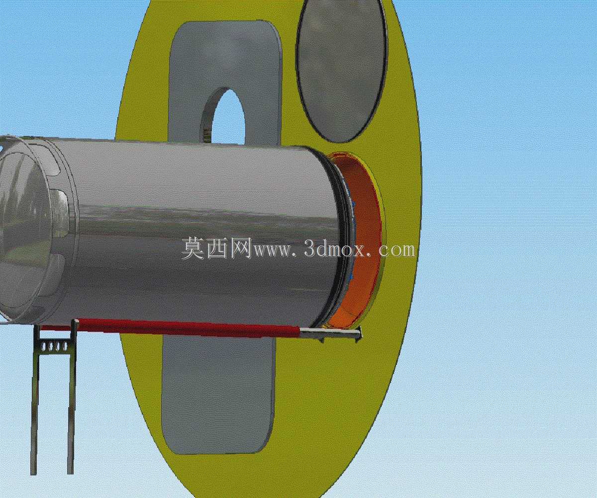 圆柱形集装箱月球推进器
