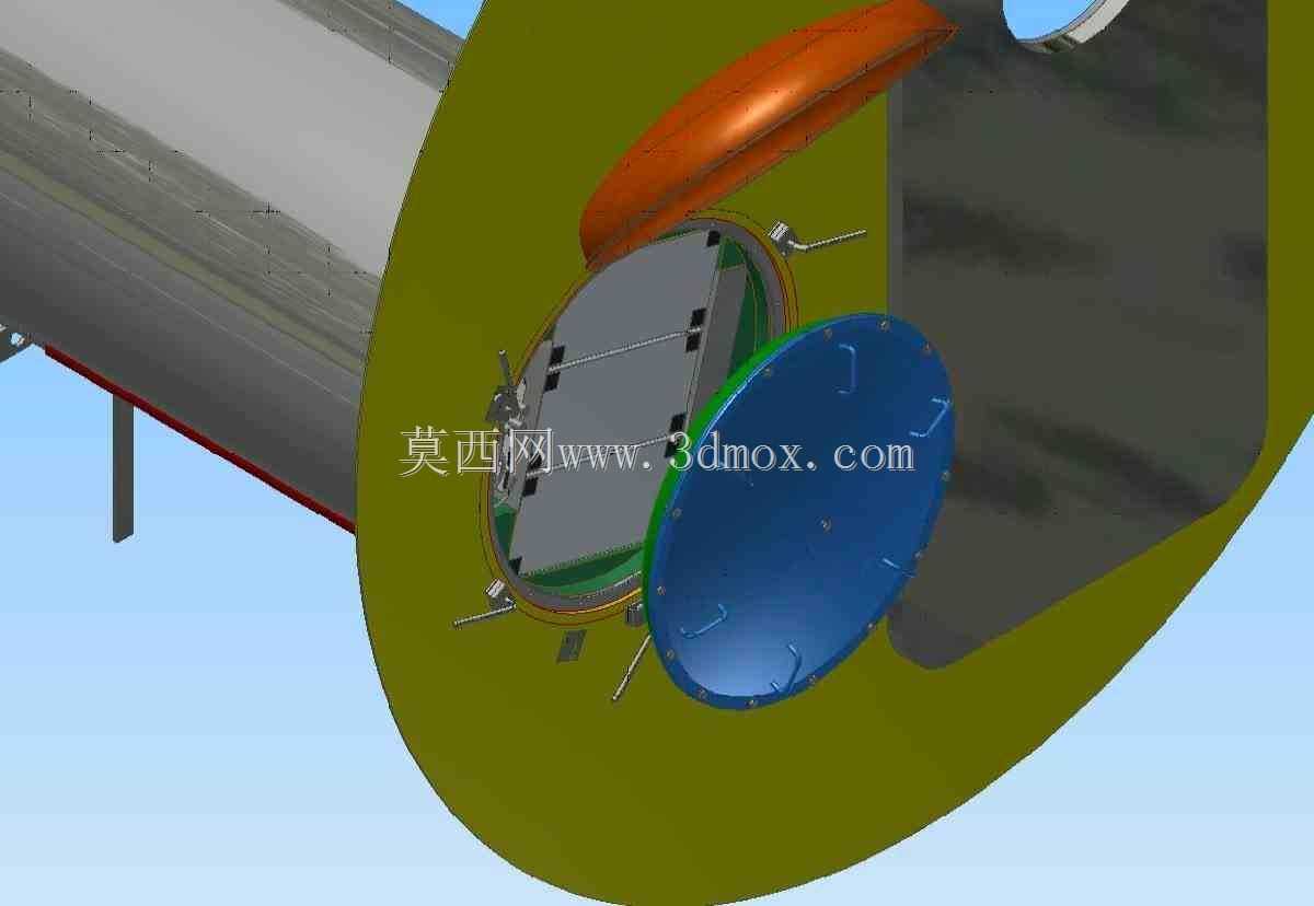 圆柱形集装箱月球推进器