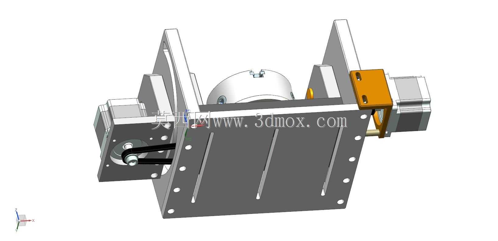 CNC4第\u00265个带卡盘的轴