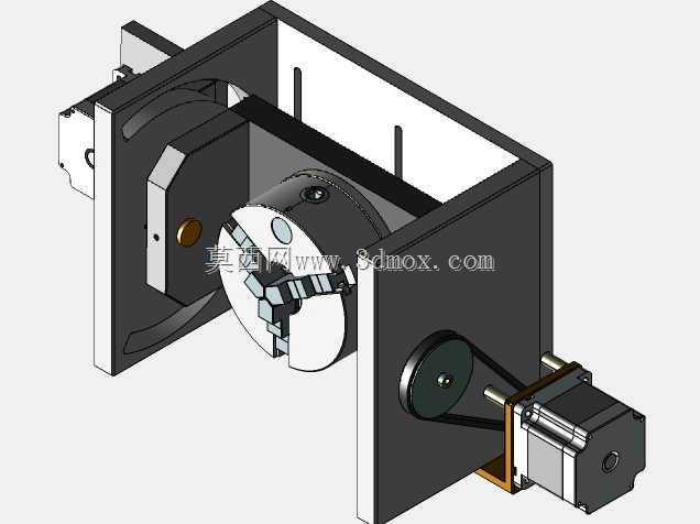 CNC4第\u00265个带卡盘的轴