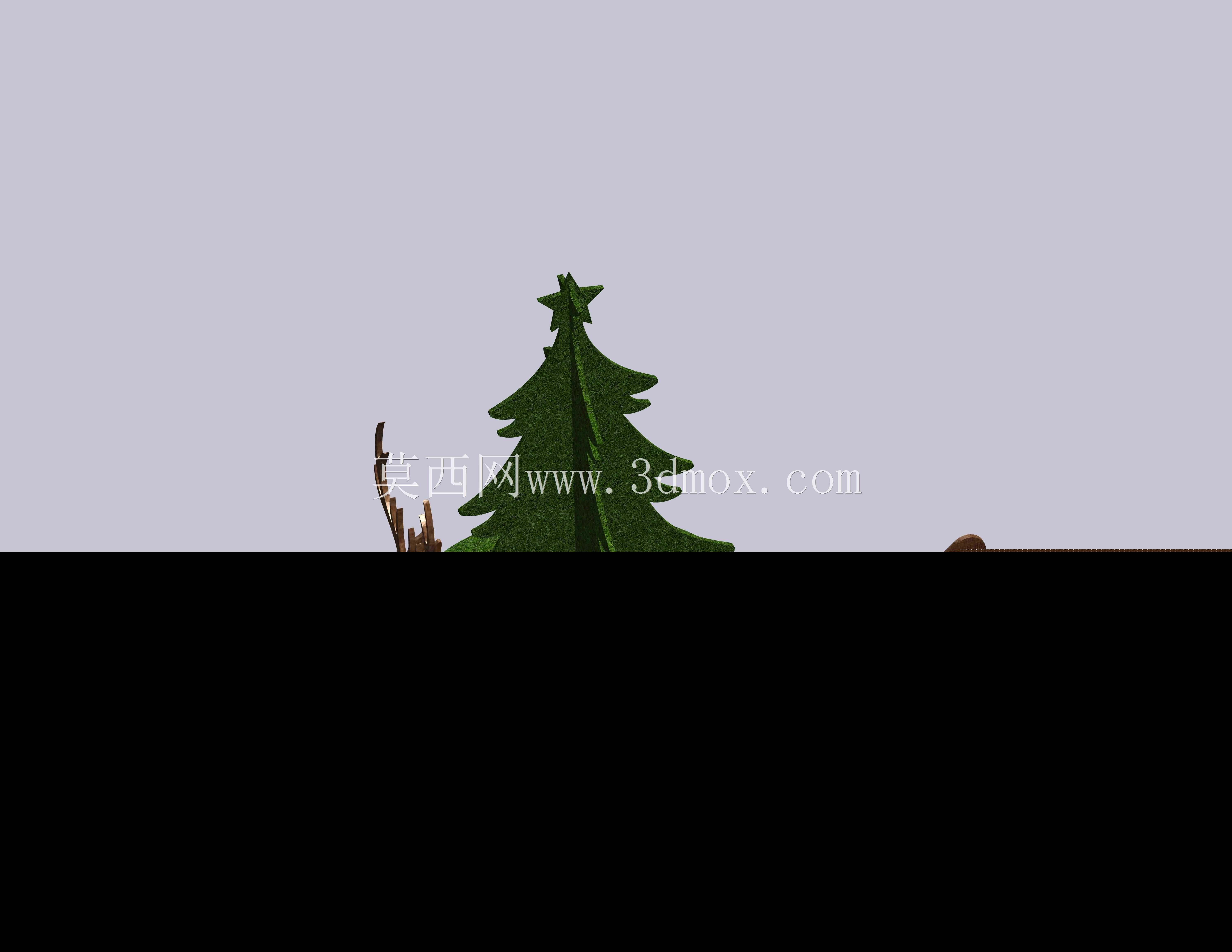 �����и�¹������ʥ������ѩ��3Dƴͼģ��