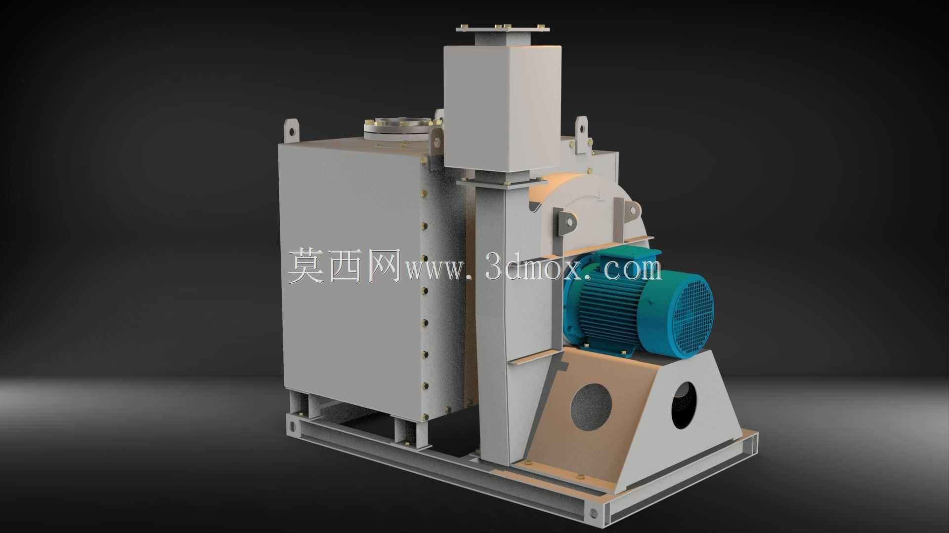 制动器碳尘排气系统