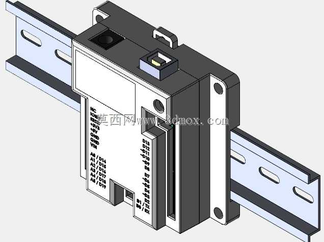 Arduino UNO导轨安装外壳