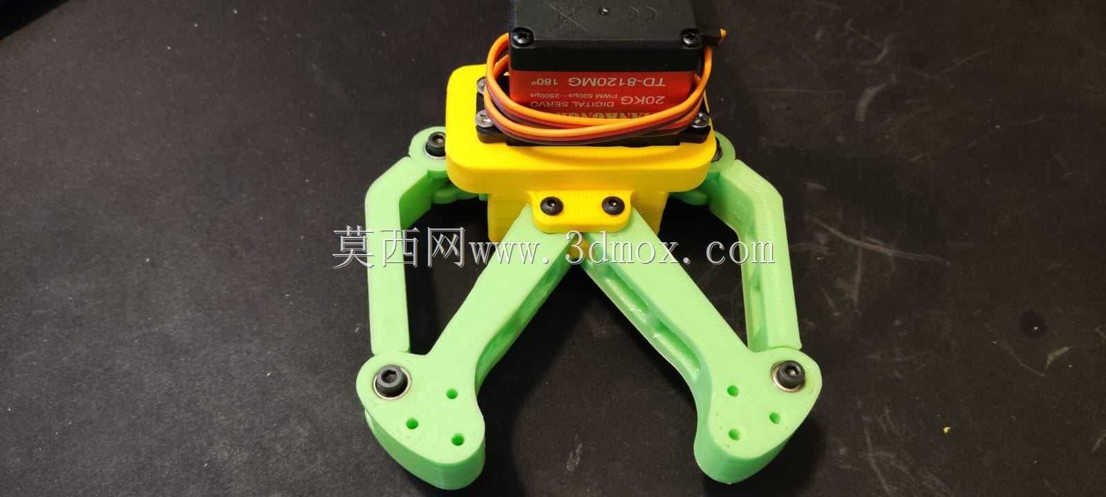 用于3D打印v.2的铰接式夹持器