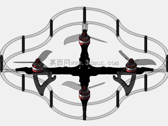 三叶草四旋翼机