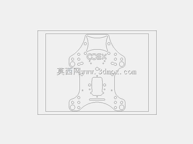 三叶草四旋翼机