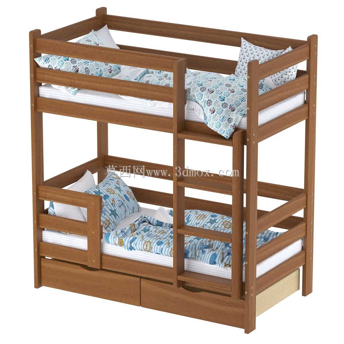 带PDF绘图的Bunk床模型