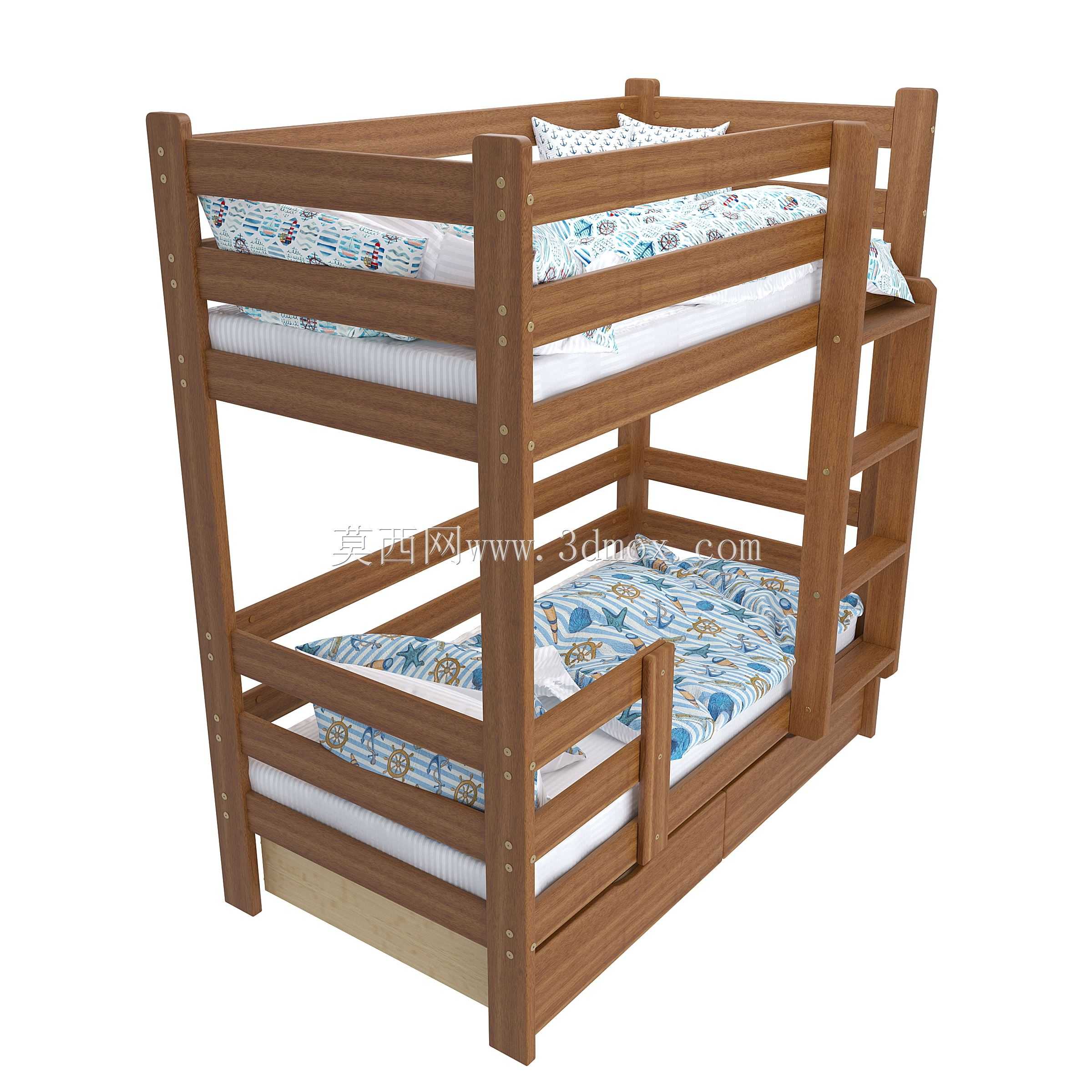 带PDF绘图的Bunk床模型