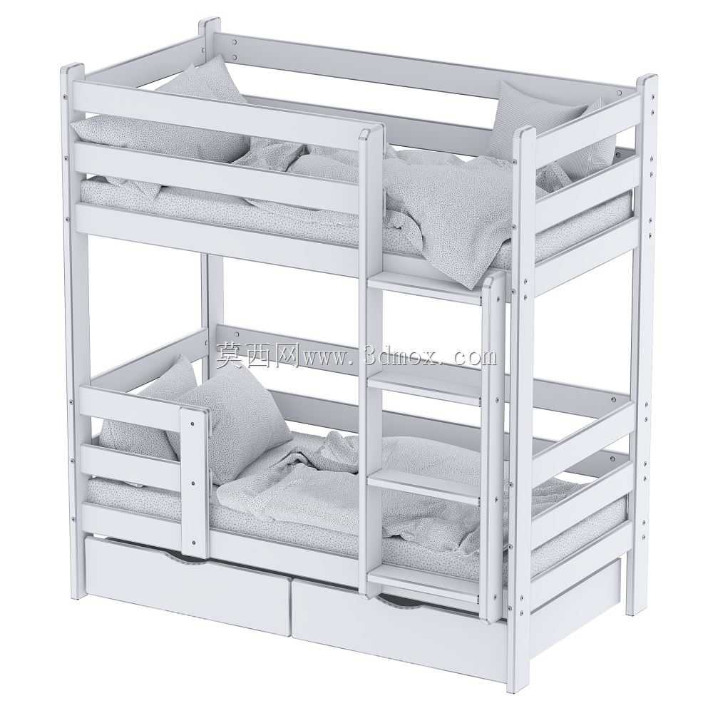 带PDF绘图的Bunk床模型