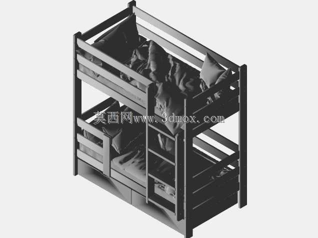 带PDF绘图的Bunk床模型