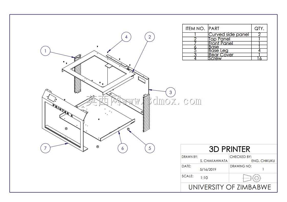 模块化3D打印机