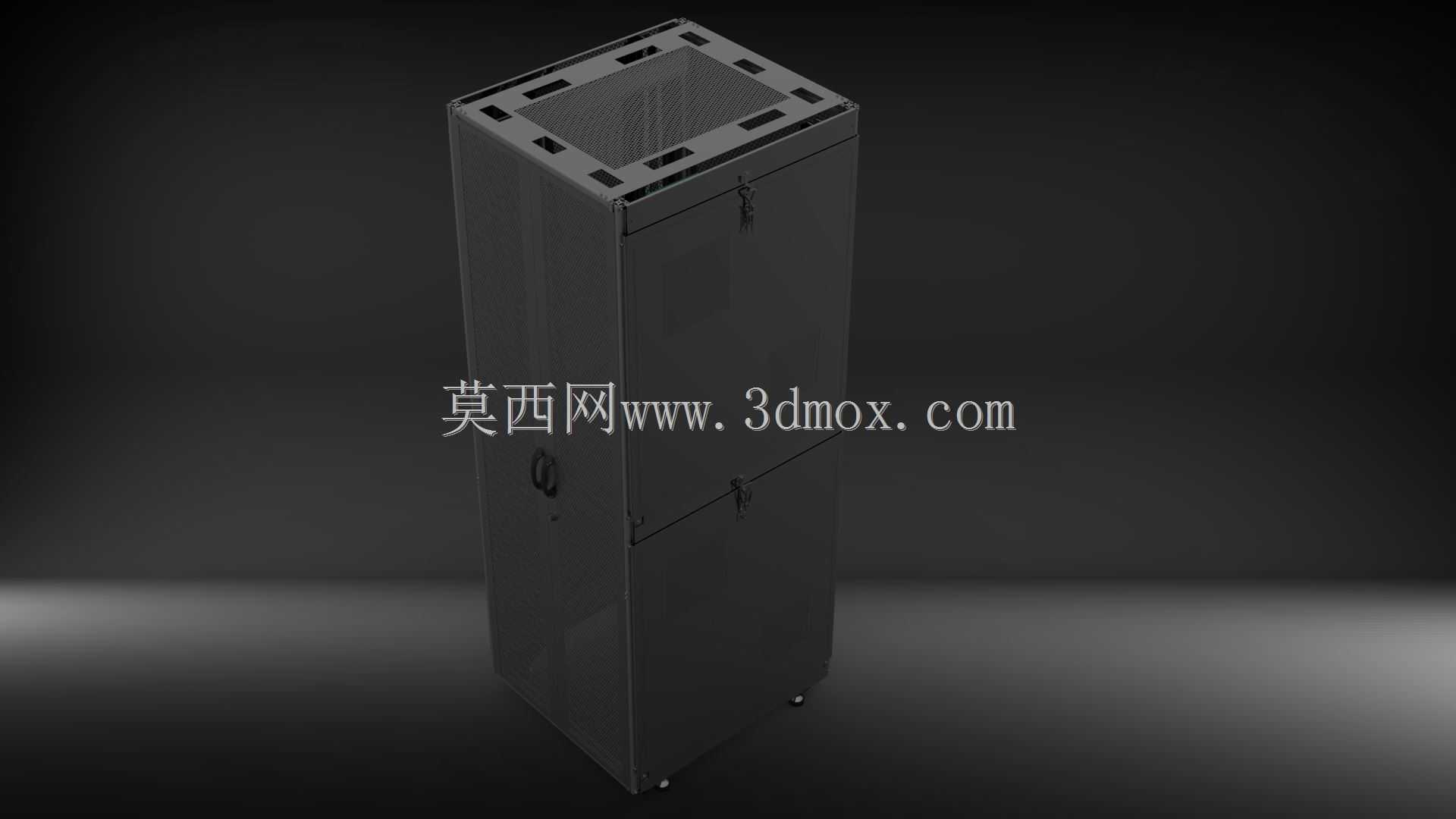 金属板立式机架柜
