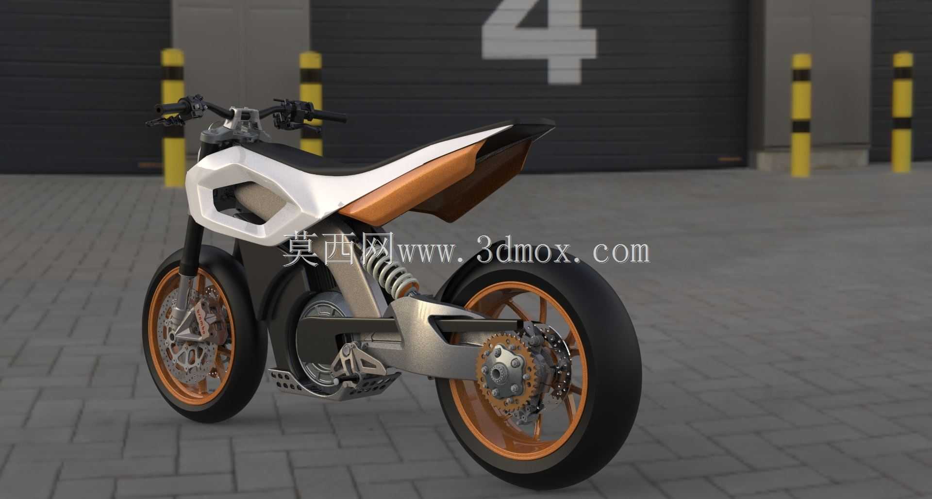 概念电动超级摩托车