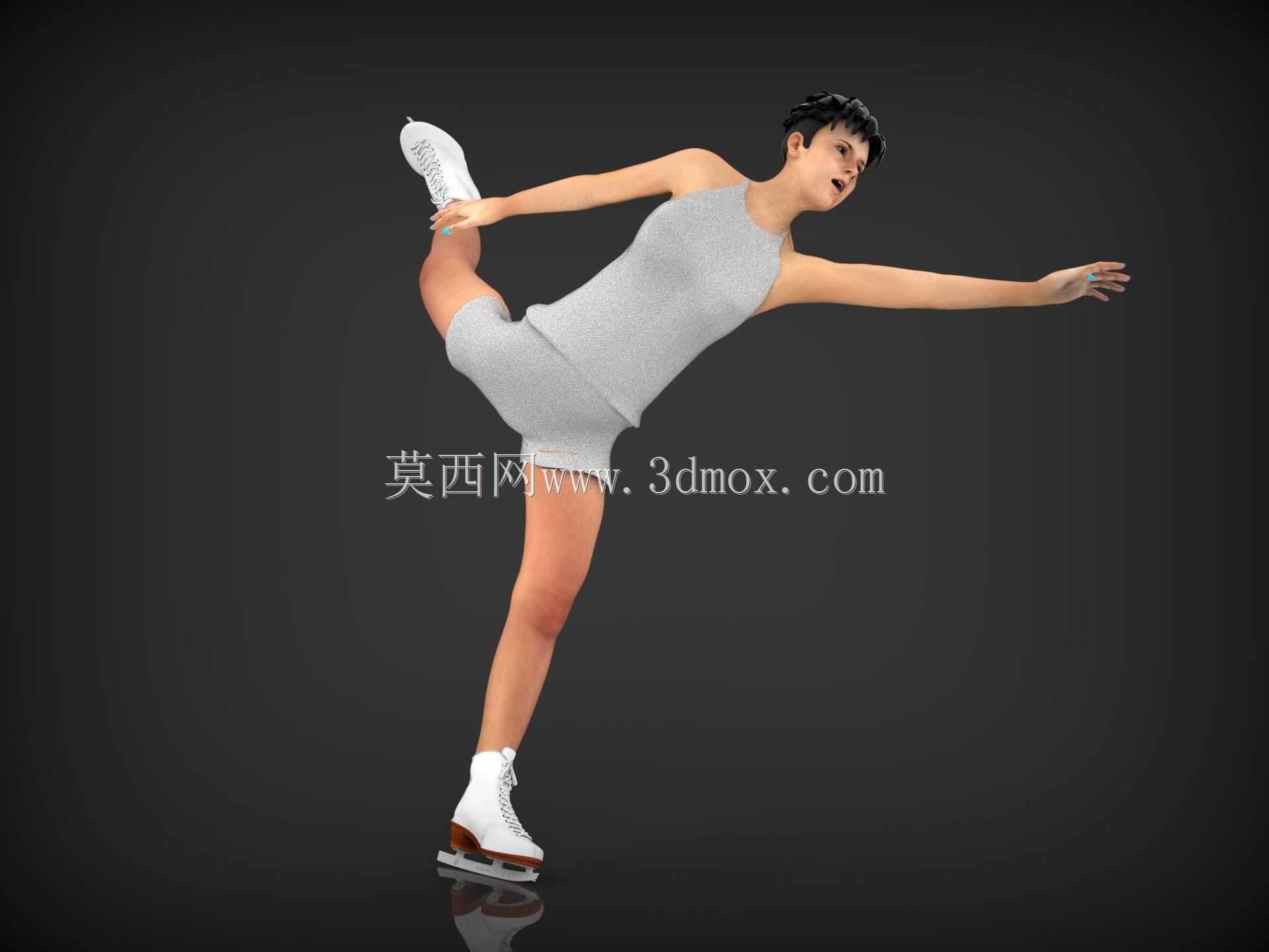 女子滑冰螺旋