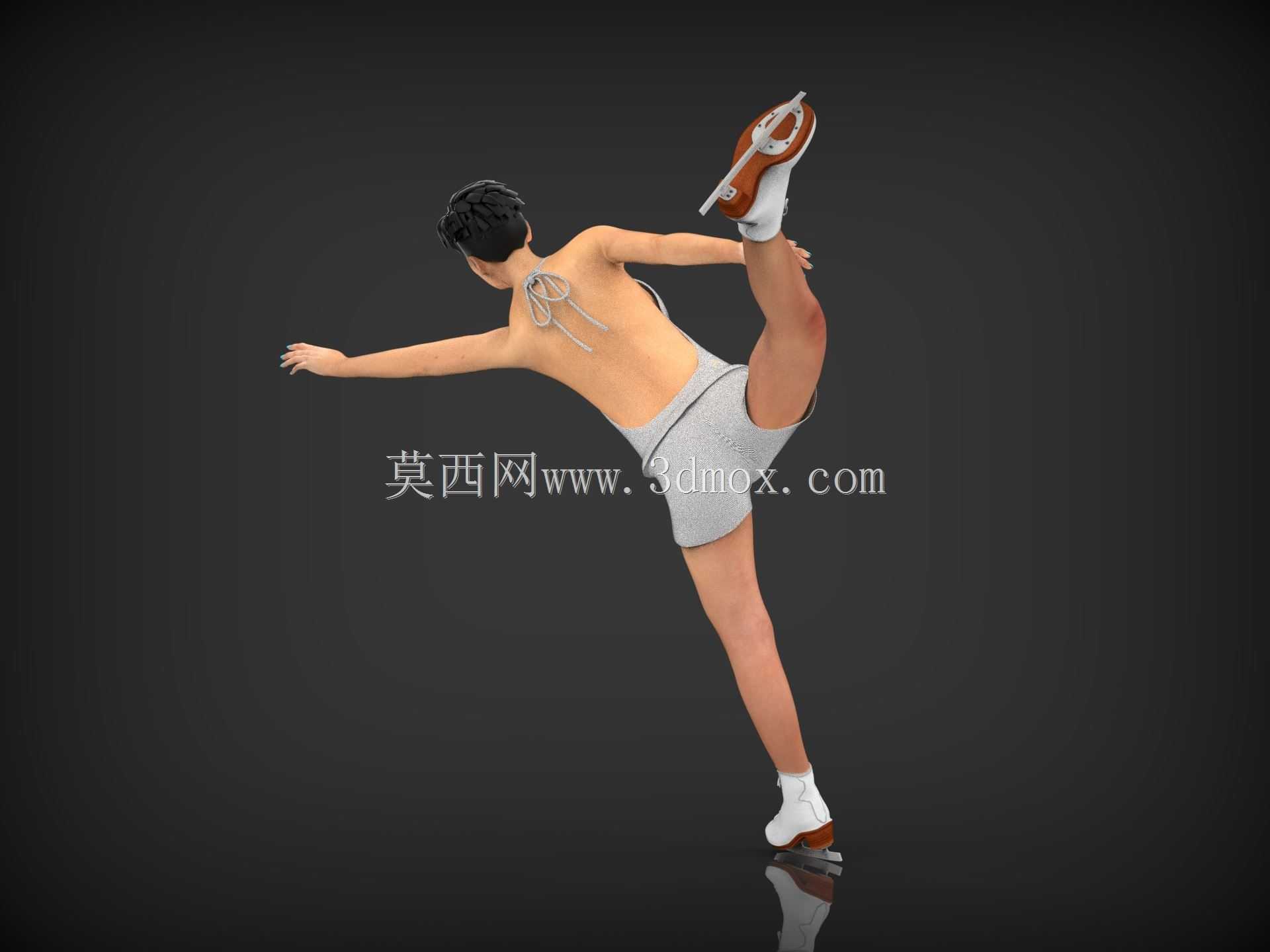 女子滑冰螺旋