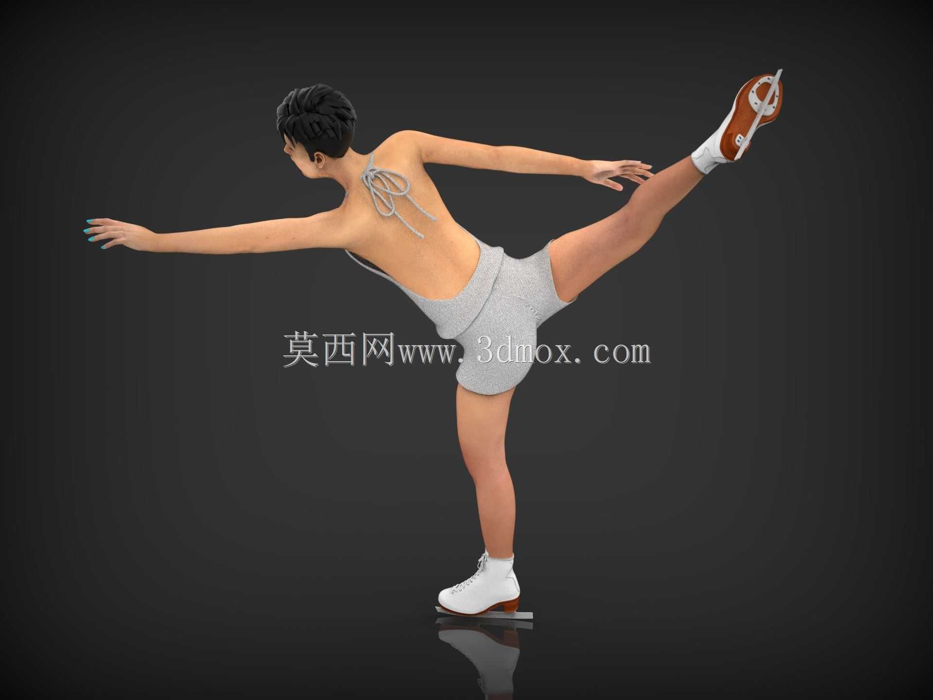 女子滑冰螺旋