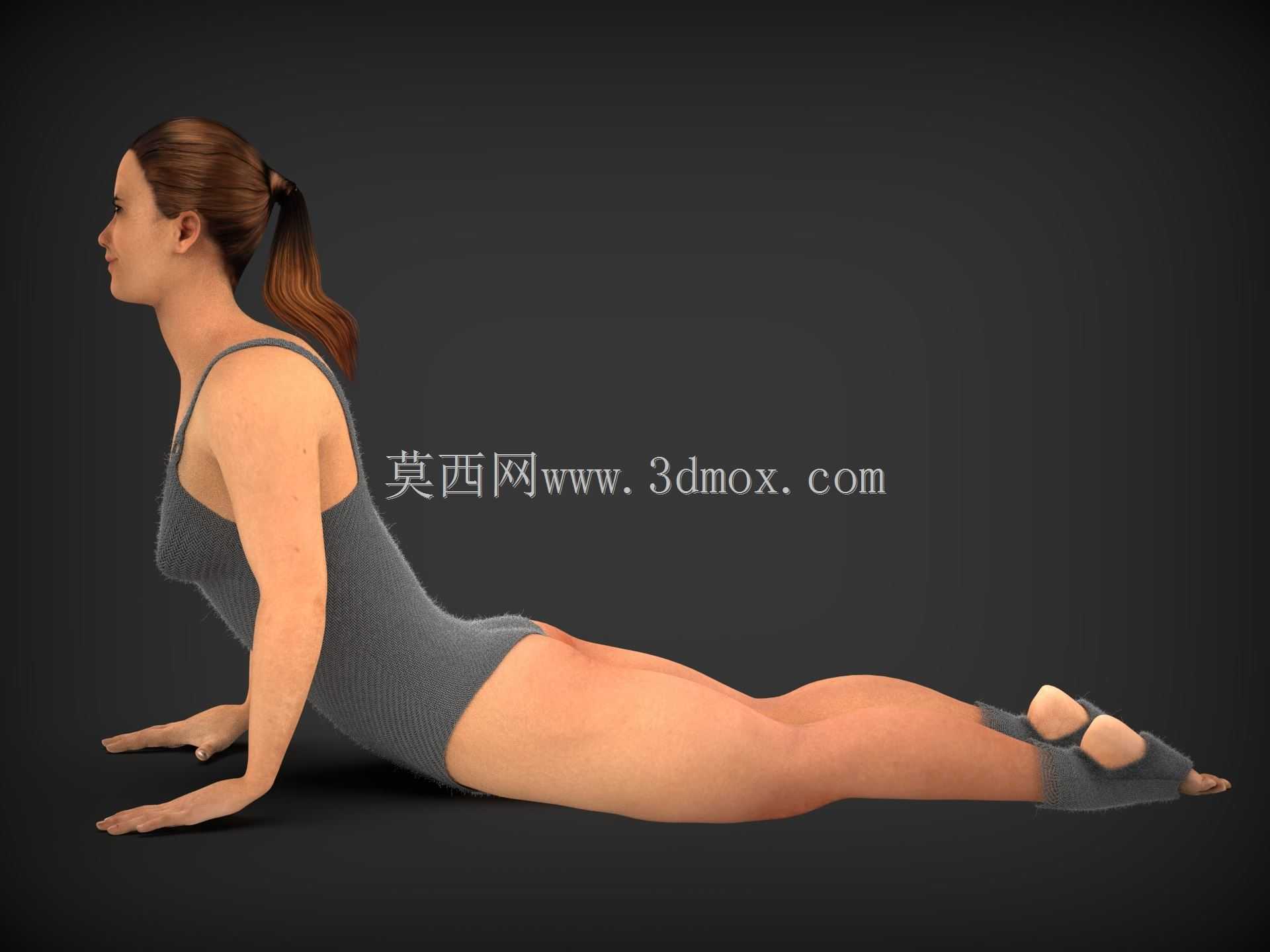 瑜伽_胸罩姿势