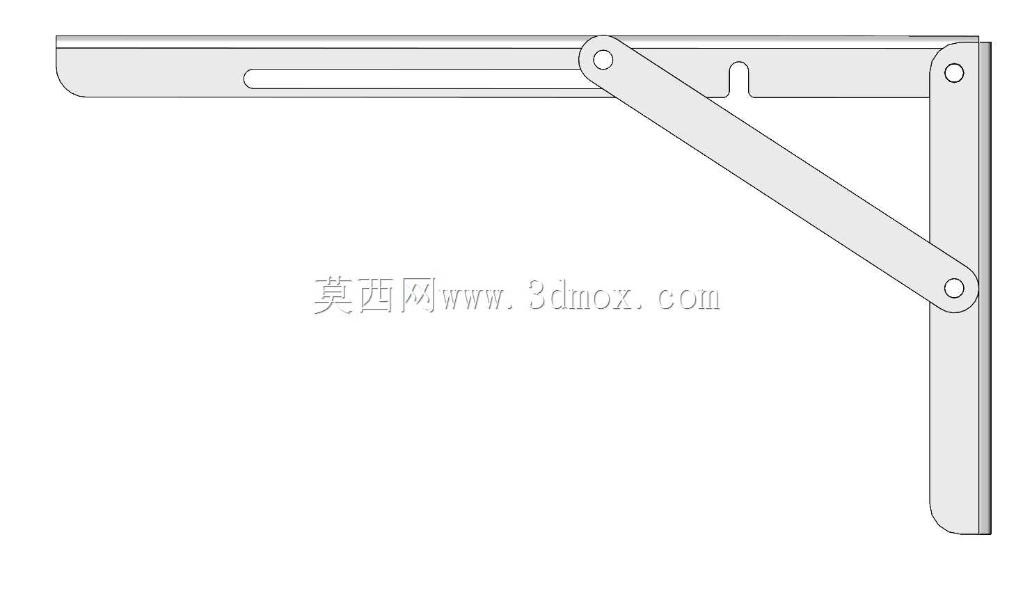 折叠式搁架桌支架