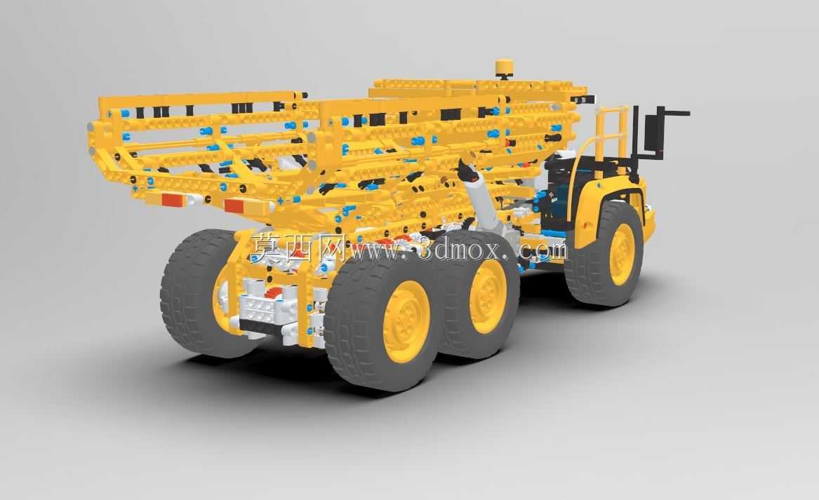 LEGO Technic 6x6�ֶ��ֽ½�ʽ�ϳ�