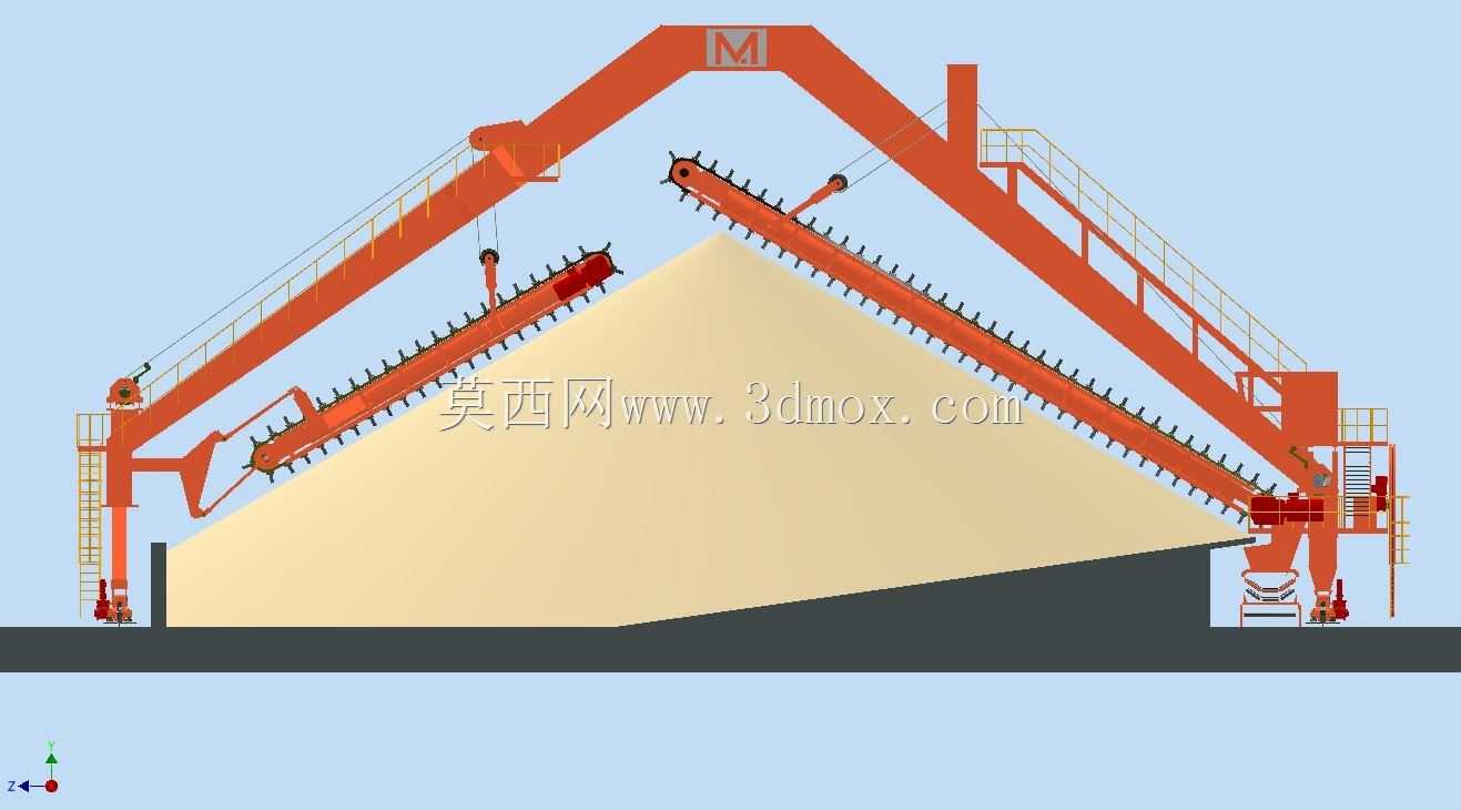 门式刮板取料机