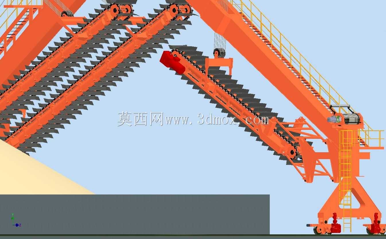 门式刮板取料机