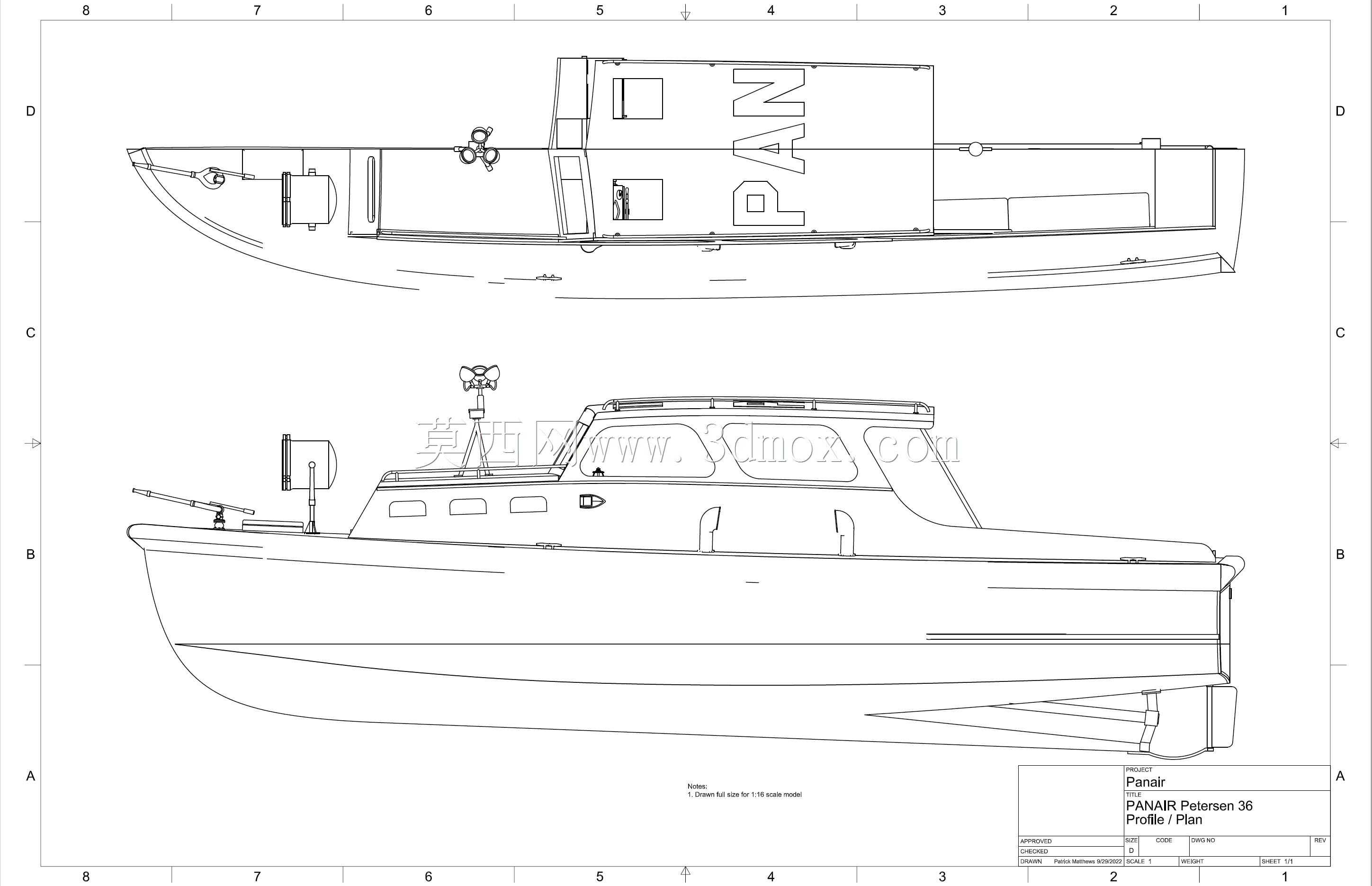 PANAIR Petersen 36 Clipper�б괬