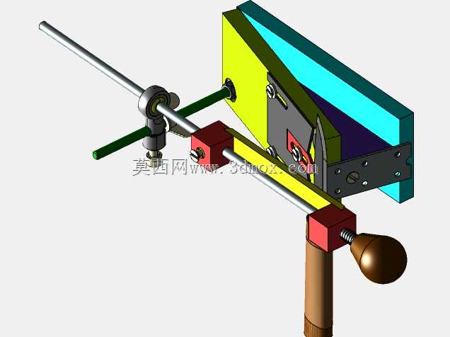刀具和剪刀的DIY磨刀夹具