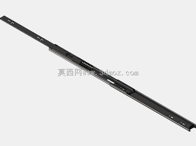 伸缩式抽屉滑轨