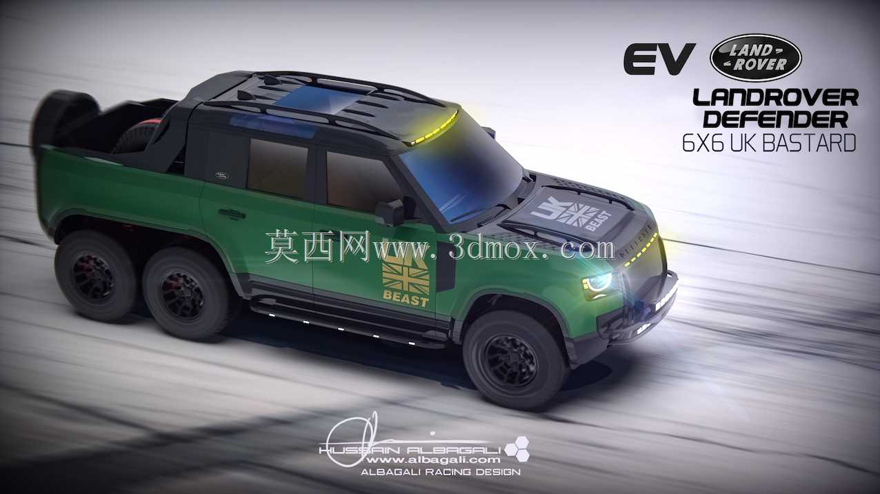 6X6路虎卫士英国混蛋